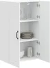 Möbel Wandschrank PORTO Hochglanz Weiß 60 x 31 x 100 cm Produktbild-Vorschau 3