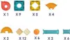 Set di costruzioni magnetiche Bavytoy 61 pezzi Anteprima dell’immagine prodotto 3