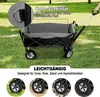 EUGAD Bollerwagen faltbar, 100 L, verstellbarem Griff, Produktbild-Vorschau 5