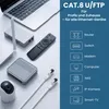 Extralink Cat.8 U/FTP 0,5 m 40 Gb/s Flaches LAN-Patchkabel Produktbild-Vorschau 5