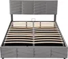 okwish Polsterbett 140×200cm Stauraumbett Doppelbett mit Produktbild-Vorschau 6