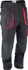 Pantaloni da lavoro DUERO nero/rosso taglia S Anteprima dell’immagine prodotto 2