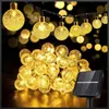 Solar Lichterkette Gartenlichter Kugel Lichterkette 12 m Produktbild-Vorschau 9