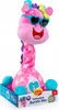 A plush toy giraffe sitting in its packaging. Podgląd zdjęcia produktu