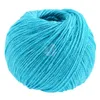 A ball of turquoise yarn on a white background. Produktbild-Vorschau
