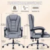 Chefsessel Bürostuhl, Ergonomischer Bürostuhl, Stoff Produktbild-Vorschau 3