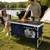 Campingschrank Campingküche Faltbar, Leicht Campingschrank Produktbild-Vorschau 2