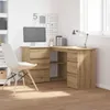 vidaXL Eckschreibtisch Artisan-Eiche 145x100x76 cm Produktbild-Vorschau 2