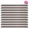 A set of bird spikes arranged in rows on a white background. Produktbild-Vorschau