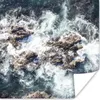 MuchoWow® Poster Meer - Steine - Wasser 50x50 cm - Produktbild-Vorschau 1