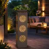 EASYmaxx LED-Dekosäule Beton-Optik mit Pflanzschale Mandala Produktbild-Vorschau 13