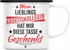 Trendation - Bester Kollege Emaille Tasse Geschenk Produktbild-Vorschau 1