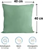 Komfortec 100% Baumwolle Kissenbezüge 2er Set 40x40 cm, Produktbild-Vorschau 3