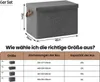 WOLTU 6er Set Aufbewahrungsboxen mit Deckel, mit Griffen, Produktbild-Vorschau 7