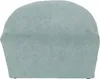 A close-up view of the back of a rounded chair or ottoman. Podgląd zdjęcia produktu