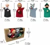 Handpuppen-Set Rotkäppchen, Design 1, in Geschenkbox, 4er Produktbild-Vorschau 2