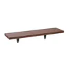 A simple product shot of a floating shelf with brackets. Produktbild-Vorschau