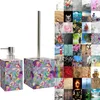 2-teiliges Badezimmer Set Seifenspender und WC-Bürste – Produktbild-Vorschau 1