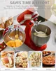 Knethaken für Kitchenaid 4.5/5QT Edelstahl Knethaken Produktbild-Vorschau 3