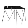 3 Stangen Bimini Top Deluxe aus Edelstahl 155-169cm Breite. Produktbild-Vorschau 2