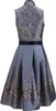 Edelnice Midi Dirndl 2-teilig Stehkragen Adriana 52 Produktbild-Vorschau 2