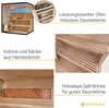Artsauna Saunakabine Vantaa 175 mit Salzstein - Indoor Produktbild-Vorschau 4