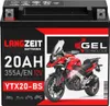 LANGZEIT YTX20-BS GEL Motorradbatterie 12V 20Ah 355AEN GEL Produktbild-Vorschau 4