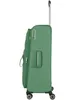 Side view of a green trolley suitcase. Produktbild-Vorschau