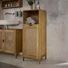Szafka łazienkowa Vicco Liora Bambus 36 x 98 cm, Model Podgląd zdjęcia produktu 3