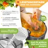 KESSER® Entsafter für Obst und Gemüse aus Edelstahl 1100W Produktbild-Vorschau 4