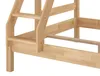Stabiles Stockbett Etagenbett 90x200 u 140x200 Buche massiv Produktbild-Vorschau 5