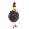 Rosemarie Schulz Weintrauben-Mädchen Hängefigur Dunkelblau Produktbild-Vorschau 2