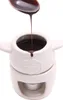Schoko Fondue Set weis beige Nr 01 Produktbild-Vorschau 1