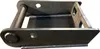 A metal bracket with holes and welded seams, shown against a white background. Produktbild-Vorschau