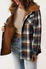 ASKSA Dámská bunda Kostkovaná zimní bunda Oversize s Náhled obrázku produktu 2