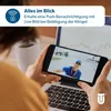 Telecamera per porte fisse UNITEC WIFI con suoneria radio Anteprima dell’immagine prodotto 4