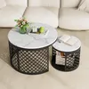 MODFU Couchtisch 2er-Set Rund,Wohnzimmertisch Sofatisch mit Produktbild-Vorschau 1