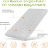 Babybett Kinderbett 60x120 Gitterbett Baby Bett Produktbild-Vorschau 3
