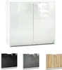Vladon Sideboard Logan,  Germany, Kommode mit 2 Türen, Weiß Produktbild-Vorschau 5