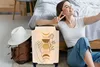 MuchoWow® Koffer Handgepäck Trolley Rollkoffer Kleine Produktbild-Vorschau 2