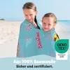 Bibi und Tina Strandtuch für Mädchen 75x150 cm großes Produktbild-Vorschau 2