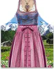 Dirndl Kochschürze Bayerische Tracht Produktbild-Vorschau 1