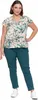 Moraj | Elegante Bluse Damen - Kurzarm - Größe M - Bunt - Produktbild-Vorschau 6