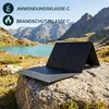 Faltbares Solarpanel 60W Monokristallin - Tragbares Produktbild-Vorschau 2