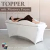 Wellen-Matratze (curved lash bed topper) mit Memory-Schaum Produktbild-Vorschau 2