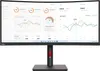 Lenovo ThinkVision T34w30 Moniteur LED incurvé WQHD VA 21:9 Voir les images du produit 1
