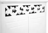 CASARIA® Mobiletto Bianco Stile Country 76x65x35cm 2 Anteprima dell’immagine prodotto 13