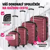Sada kufříků s mušlí srdce 4 tlg. - weinrot Náhled obrázku produktu 4