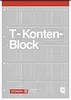 Brunnen Briefpapierblock T-Konten-Block A4 25Bl, A4, Produktbild-Vorschau 2