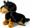 A plush toy dog sitting on a white background. Produktbild-Vorschau